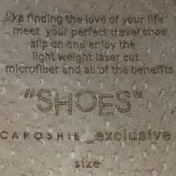 Caposhie Black Microfiber Chukka Ankle Boots US 10 Fits small more like 9 or 9.5 - Picture 12 of 16